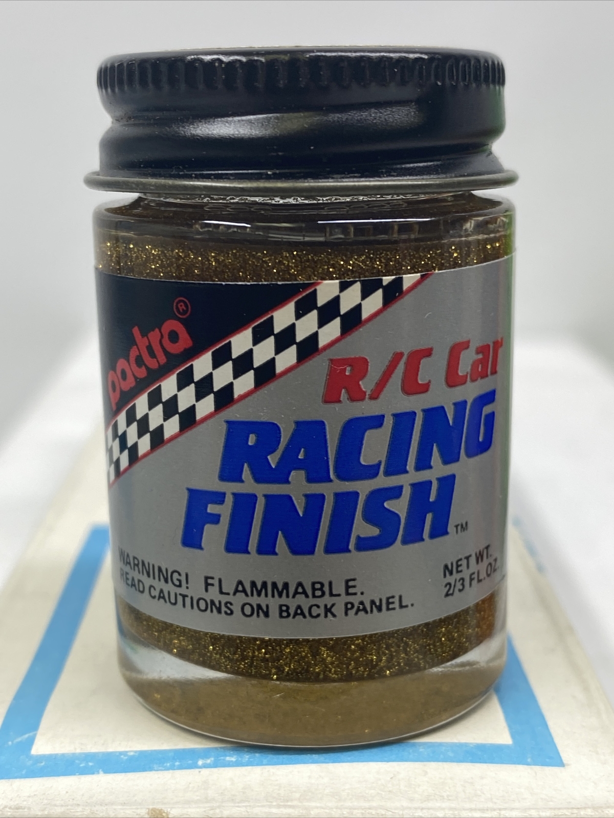 NEW Pactra Polycarbonate Metal Flake Gold Colored Paint 2/3 oz RC70