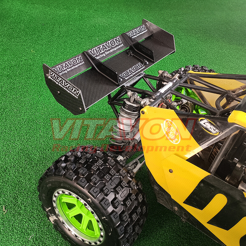 VITAVON CNC Carbon Fiber Wing Set for DBXL E2.0/Gas – Black
