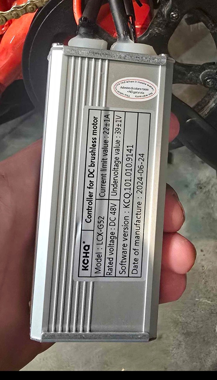 KCHQ LCX-G52 DC Brushless Motor Controller 48V Electric Silver HappyRun G52