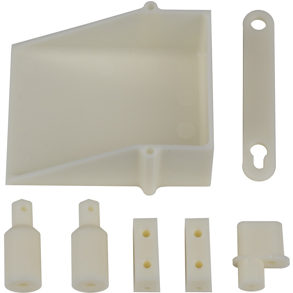 Associated 7811 RC10 Battery Cup Servo Body Antenna Mount