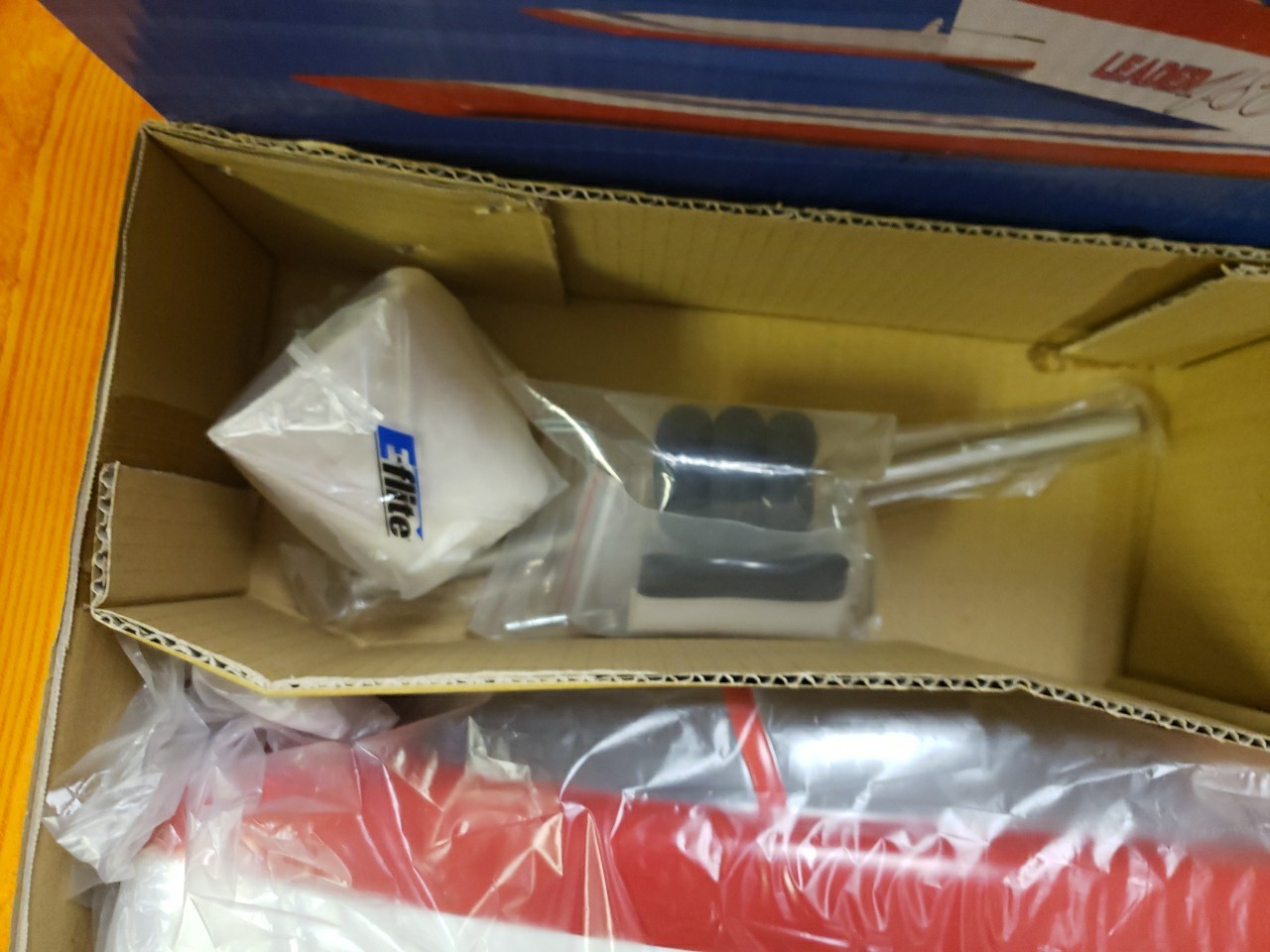 E-flite ARF Model – Leader 480 RC Lelectric Plane – 43″ Wingspan – New