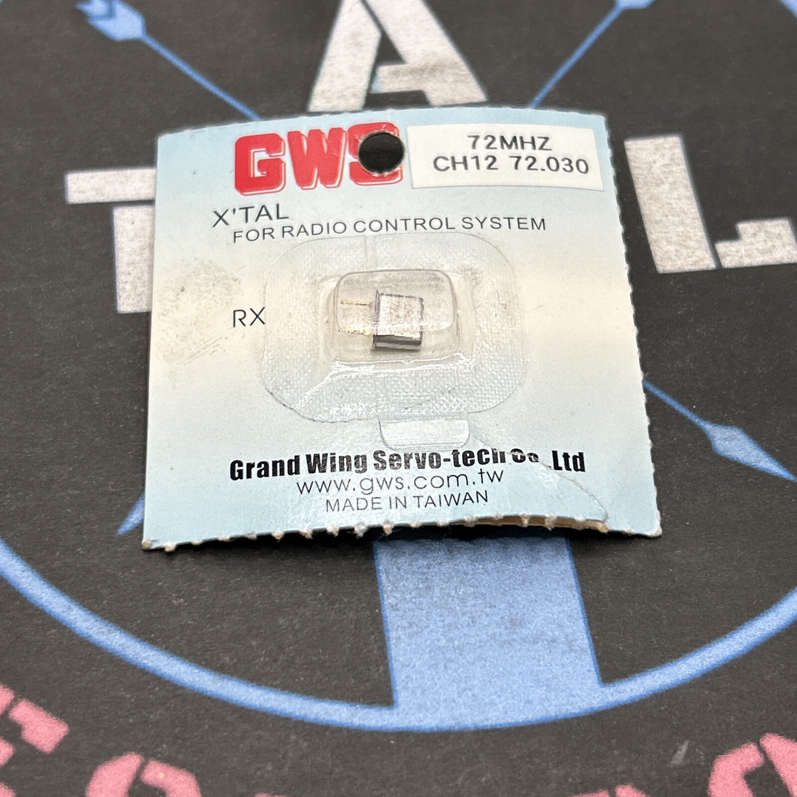 Grand Wing Servo. GWS. X’Tal / Micro Crystal. Channel 12 72.030