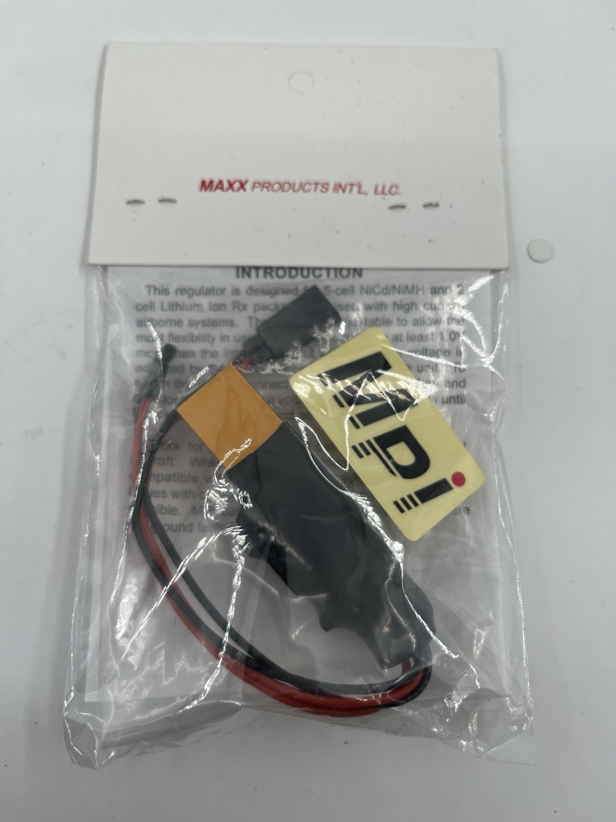 Maxx Products Adjustable HD Regulator ACC234 New Old Stock.