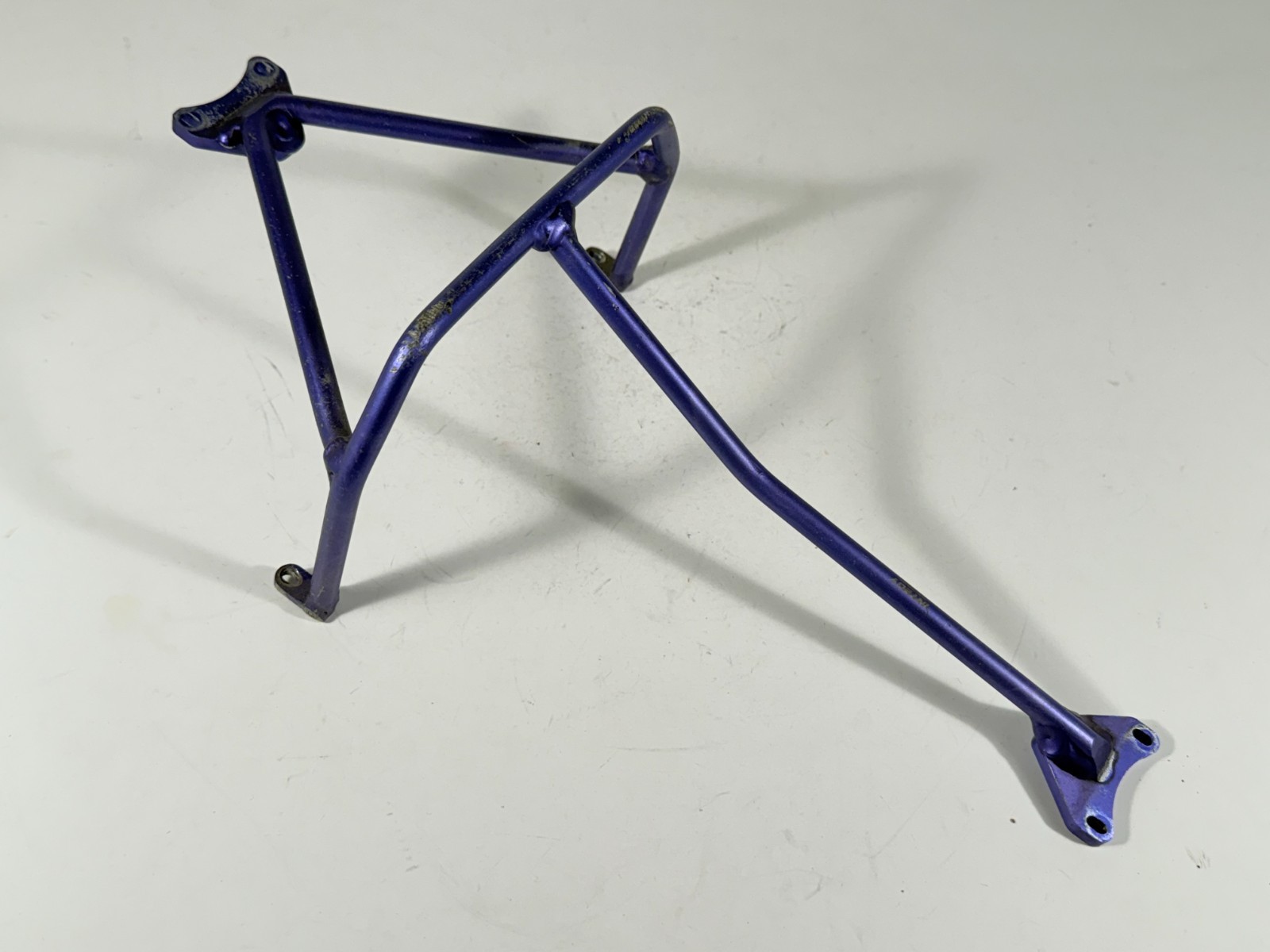 Used Bashed Integy Steel Roll Cage For Traxxas Slash HCG 4×4 Chassis Only