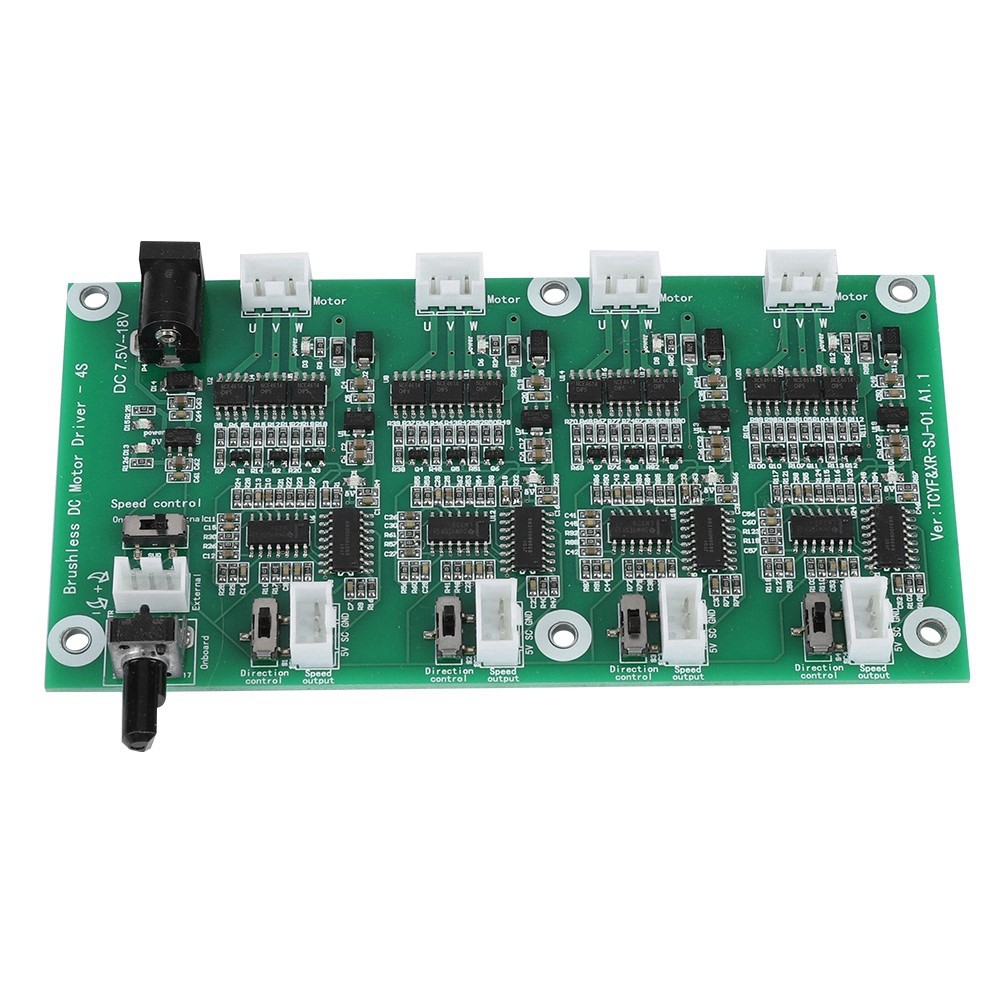 4 Channels Brushless Motor PWM Multi Level Protection Brushless Motor Speed