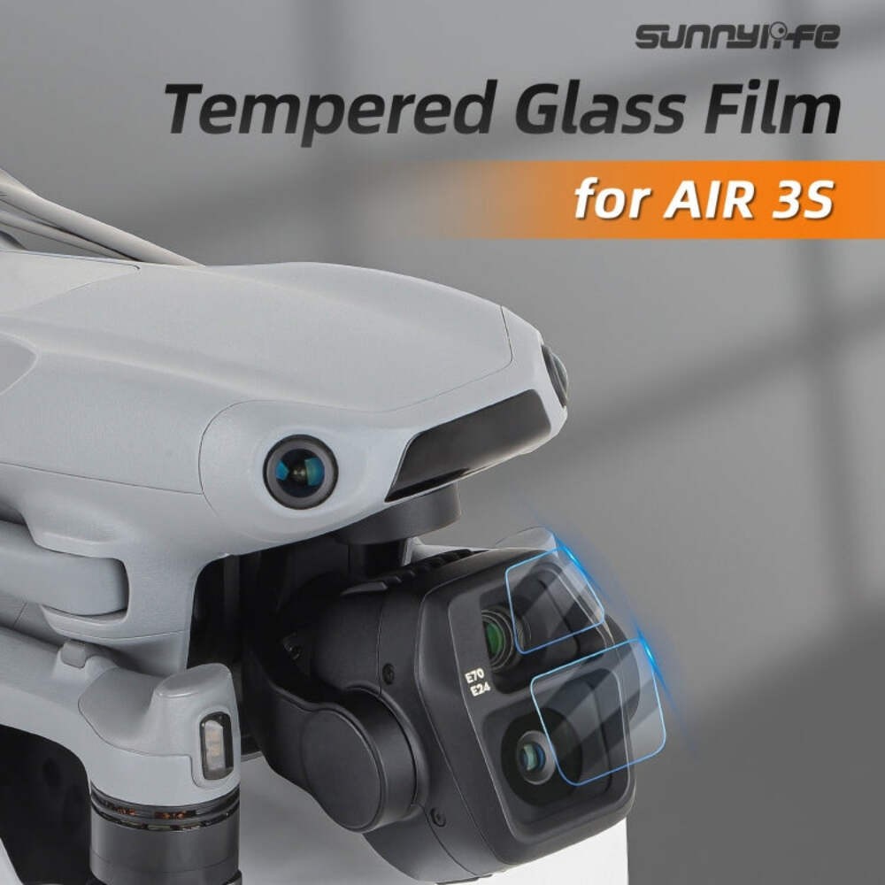 DJI Air 3S Sunnylife Tempered Glass Film Lens Protector A3S-BHM914/A3S-BHM915