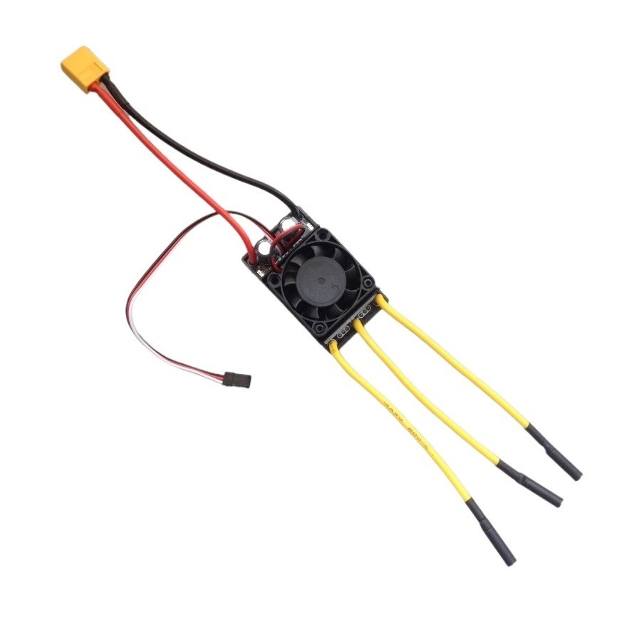 70A Bi-Directional Brushless ESC 2-6S 5V3A BEC 4mm Banana Plugs Air-Cooled