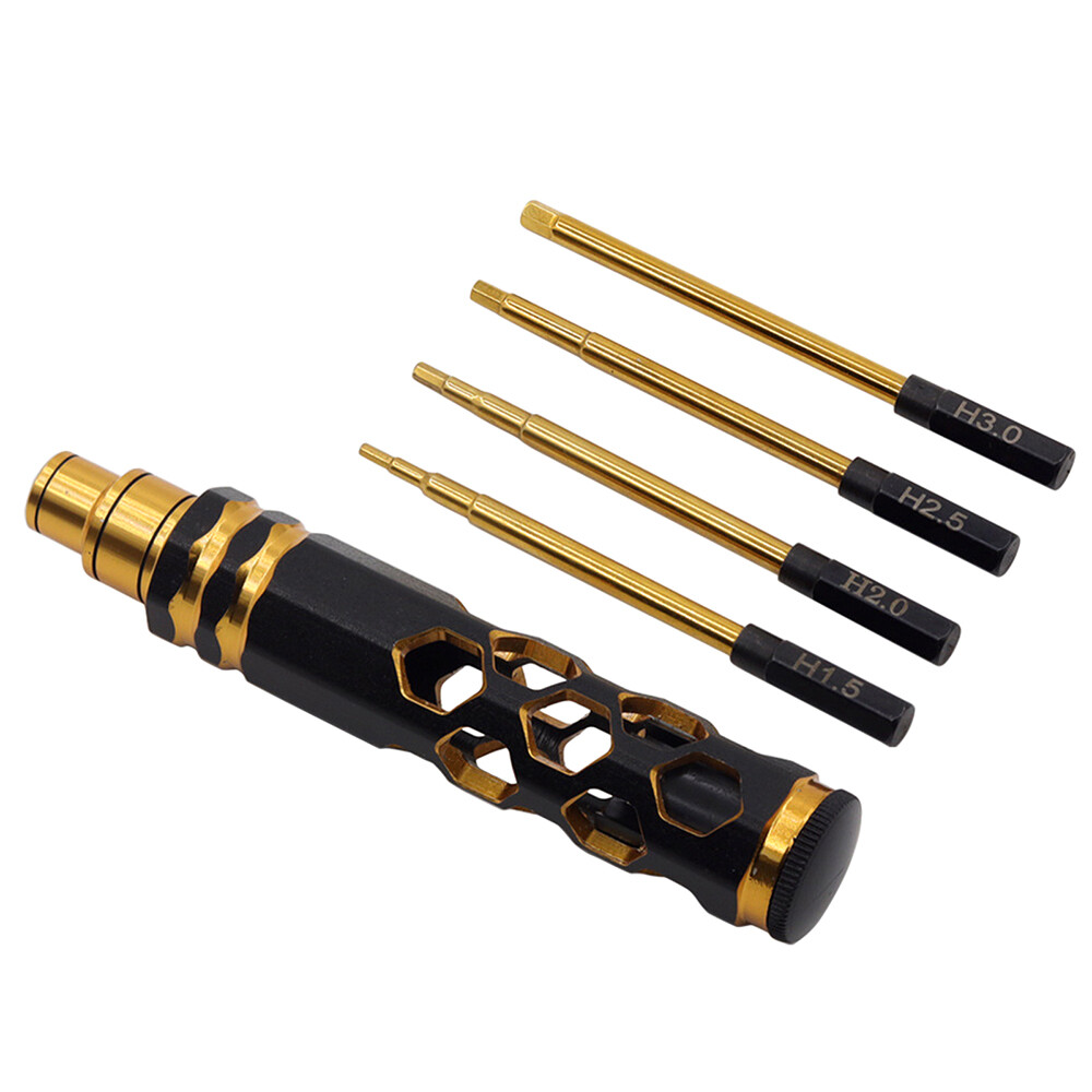 RC Hex Driver Set Hex Allen Screwdriver Kit 1.5mm 2.0mm 2.5mm 3.0mm Repair Tools