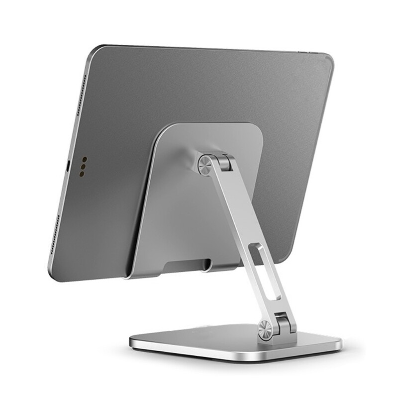 Desktop Tablet Stand Foldable Type Durable Adjustable Holder for Space-Saving