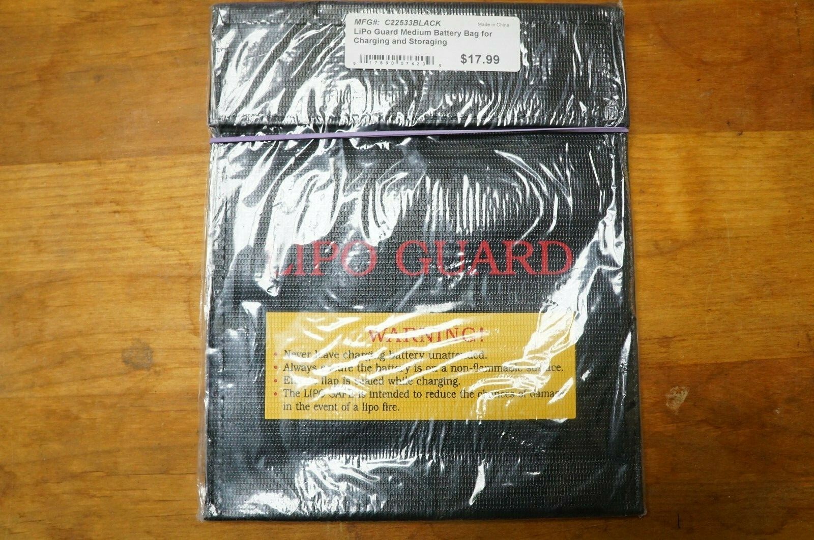 Integy Lipo Guard Safety Battery Bag C22533black