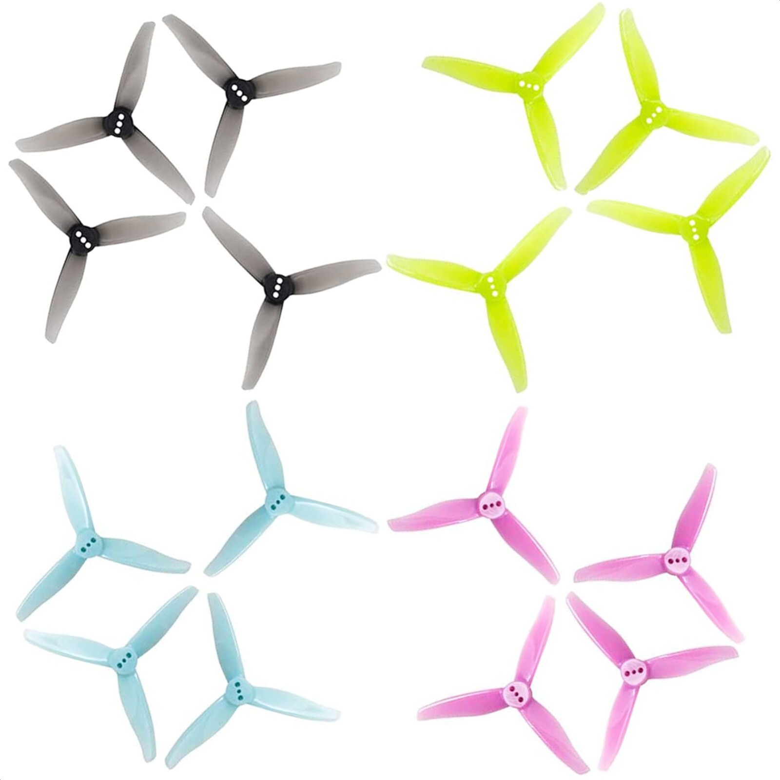 GEMFAN Hurricane 3016 Propeller 3 Inch Prop w/ 1.5mm Shaft FPV Racing Drone RC