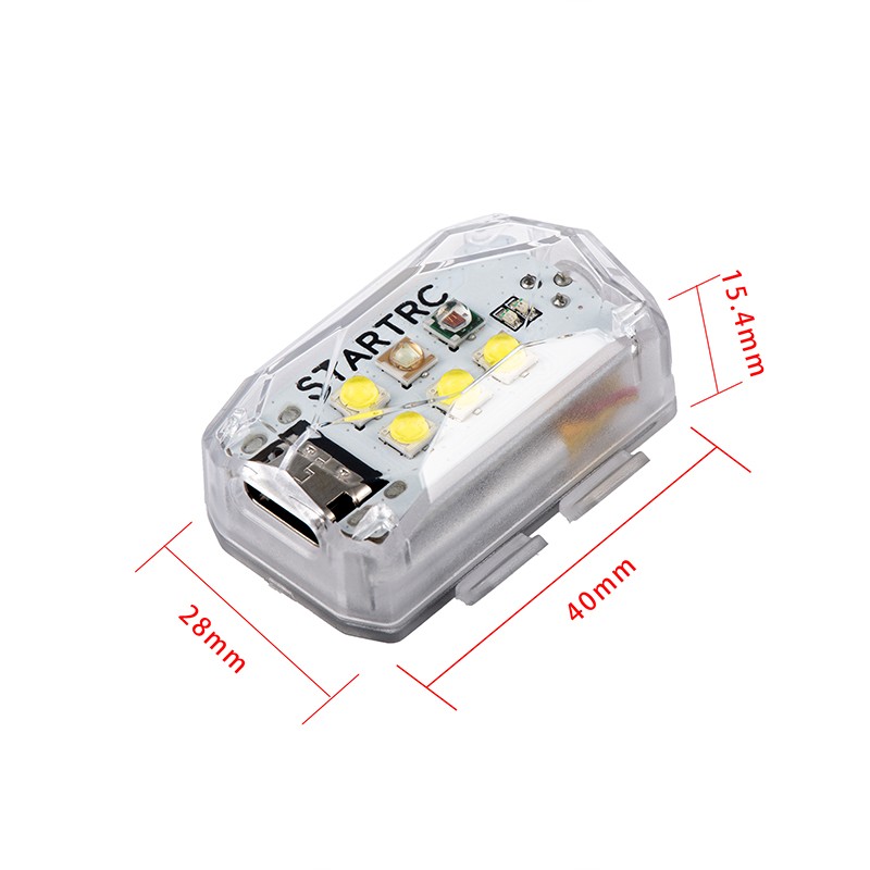 Strobe Light LED Flashing Lamp for DJI Mini 4Pro/Air 3/Mavic Series Drone RC Car
