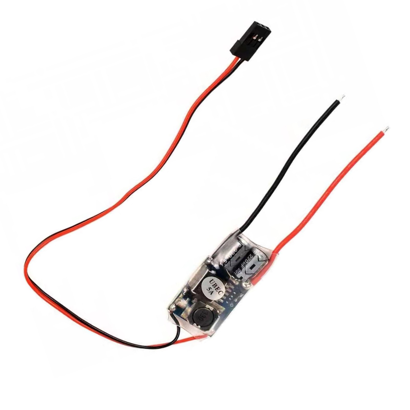 5V 5A UBEC Mini External BEC 2-12S Lipo DC-DC Converter Step Down Module e