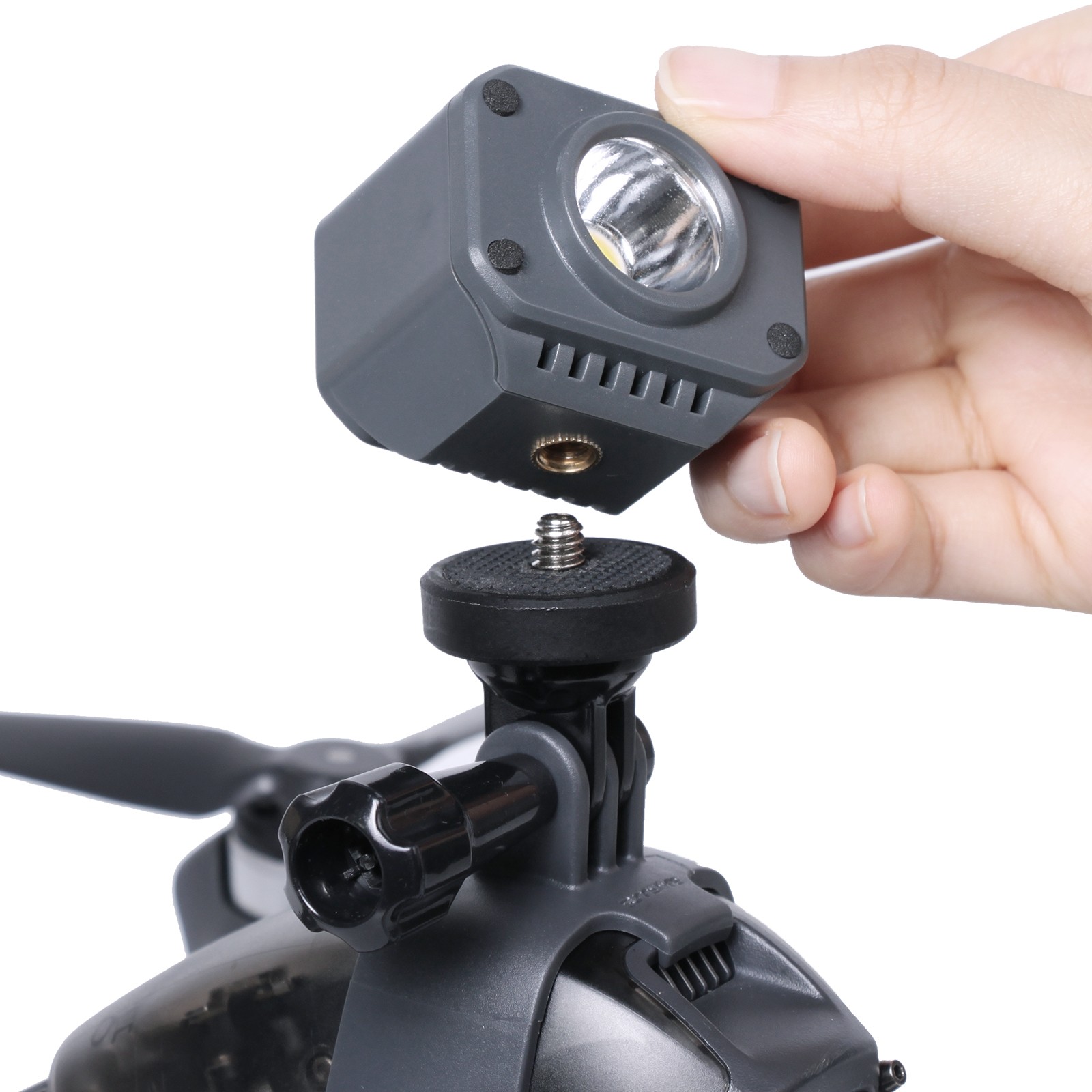 Plasitc Expansion Mount Bracket & Searchlight Kit For DJI FPV Drone Sunnylife