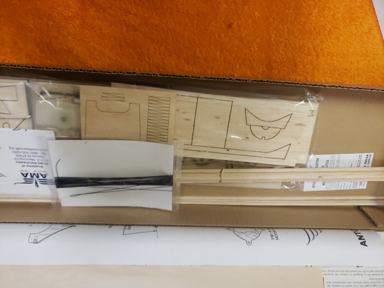 SIG Kit – Sig 1909 Antoinette Indoor RC Scale KIT – 49.25″ wingspan – New!
