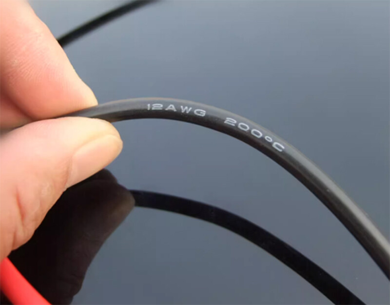 Flexible Soft Silicone Wire Cable 8/10/12/14/16/18/20/30 AWG Black Red RC Cable