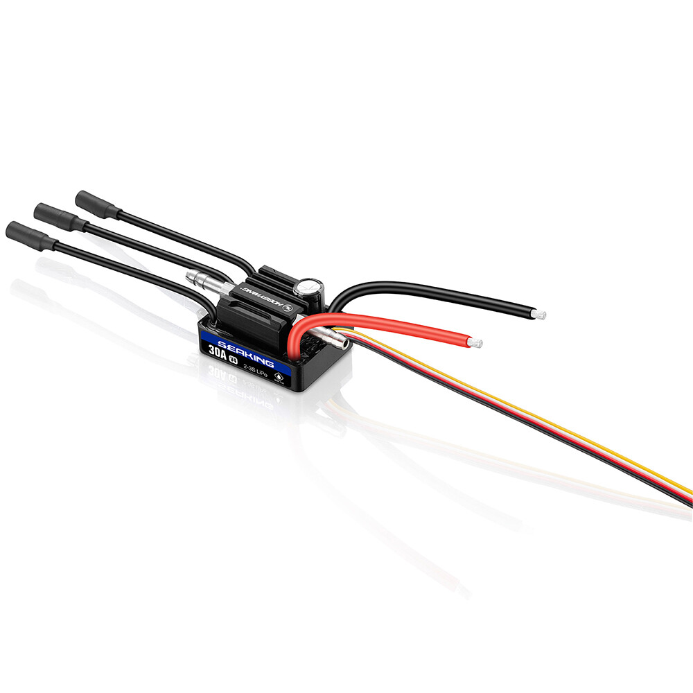HOBBYWING Seaking V4 Brushless Sensorless ESC 30A 90A 120A 160A BEC for RC Boat