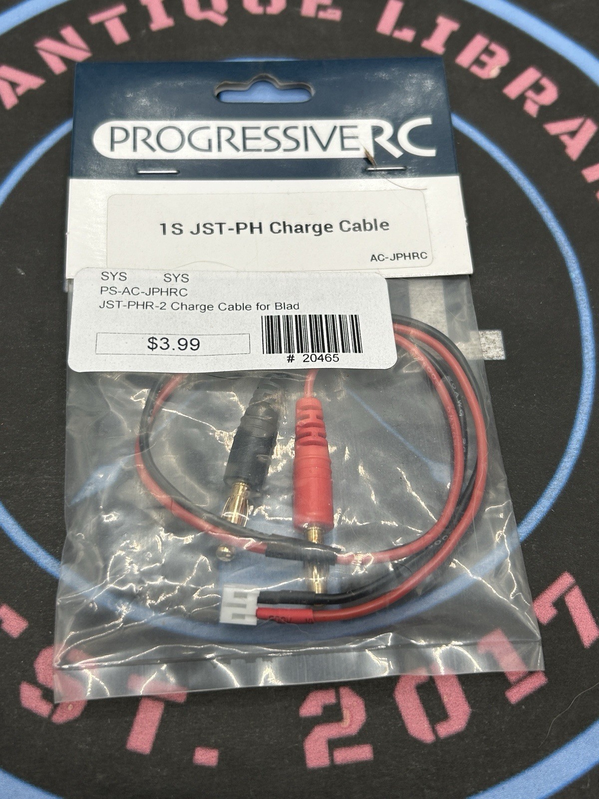 Progressive RC. AC-JPHRC 1S JST-PH Charge Cable