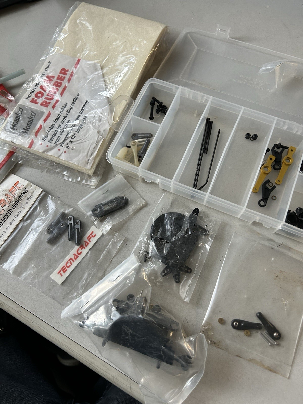 HIROBO “Shuttle” R/C Helicopter Parts Lot