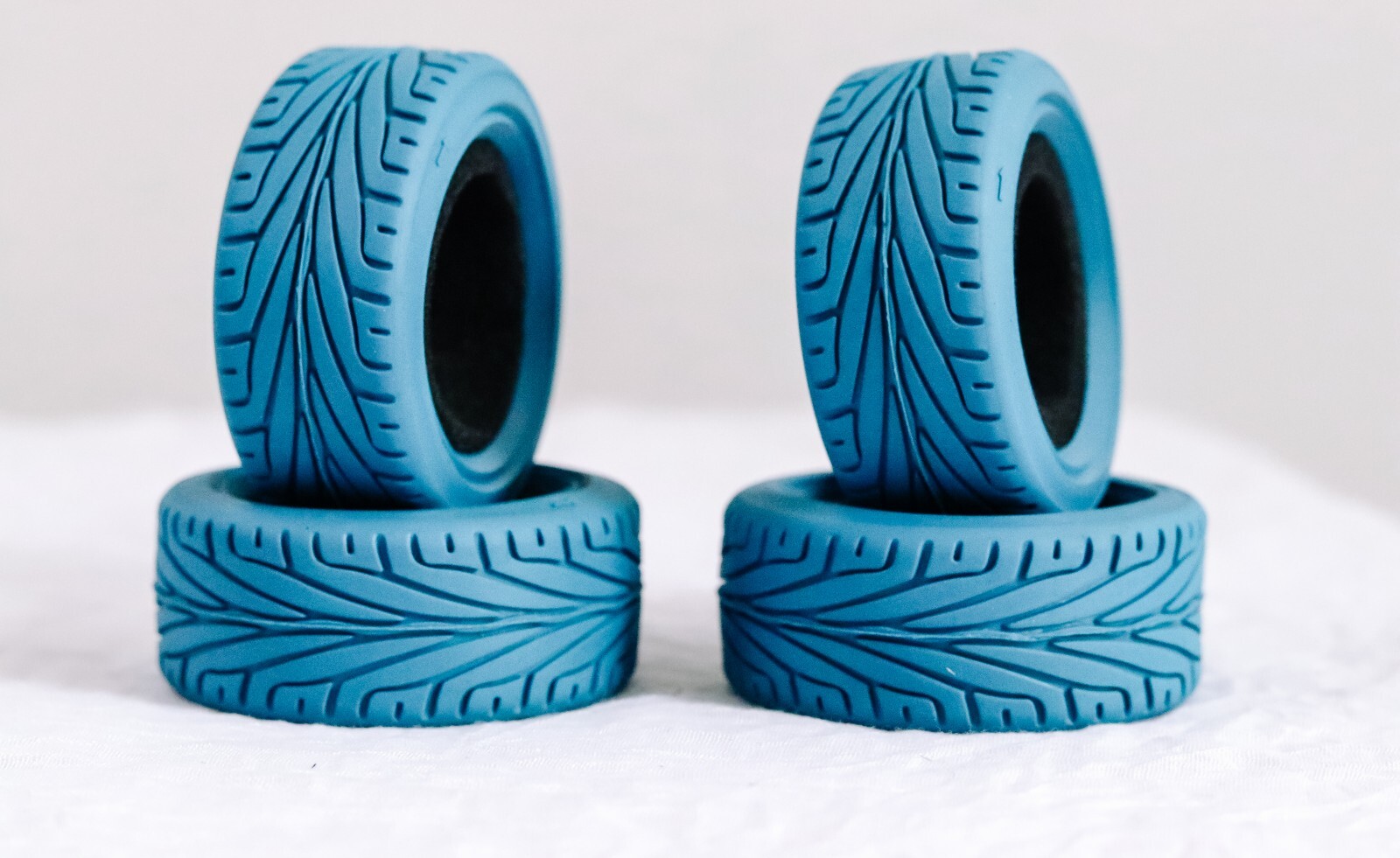 NBRC “Skids” 1/10 Onroad Racing RC Touring Car Tires Blue, Green, Red Nitro Oval