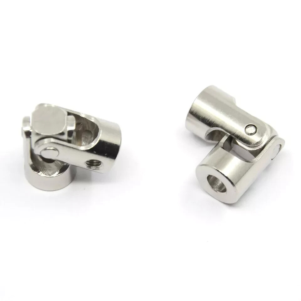 2 Sets Befenybay 4 Pcs 3mm – 4mm Universal Joint Shaft Coupling, Screws 🔥New🔥