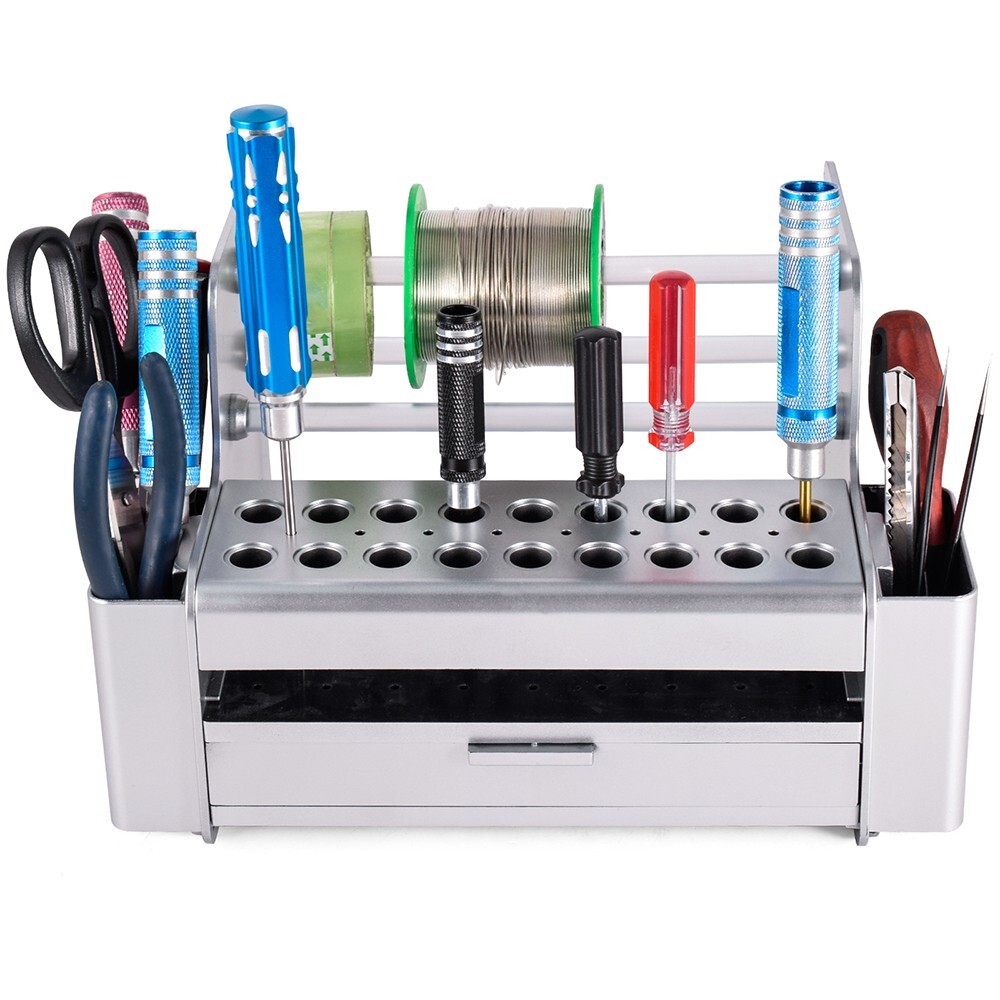 Screwdriver Storage Rack Holder Multifunctional Organizer RC Repair Tools Rack