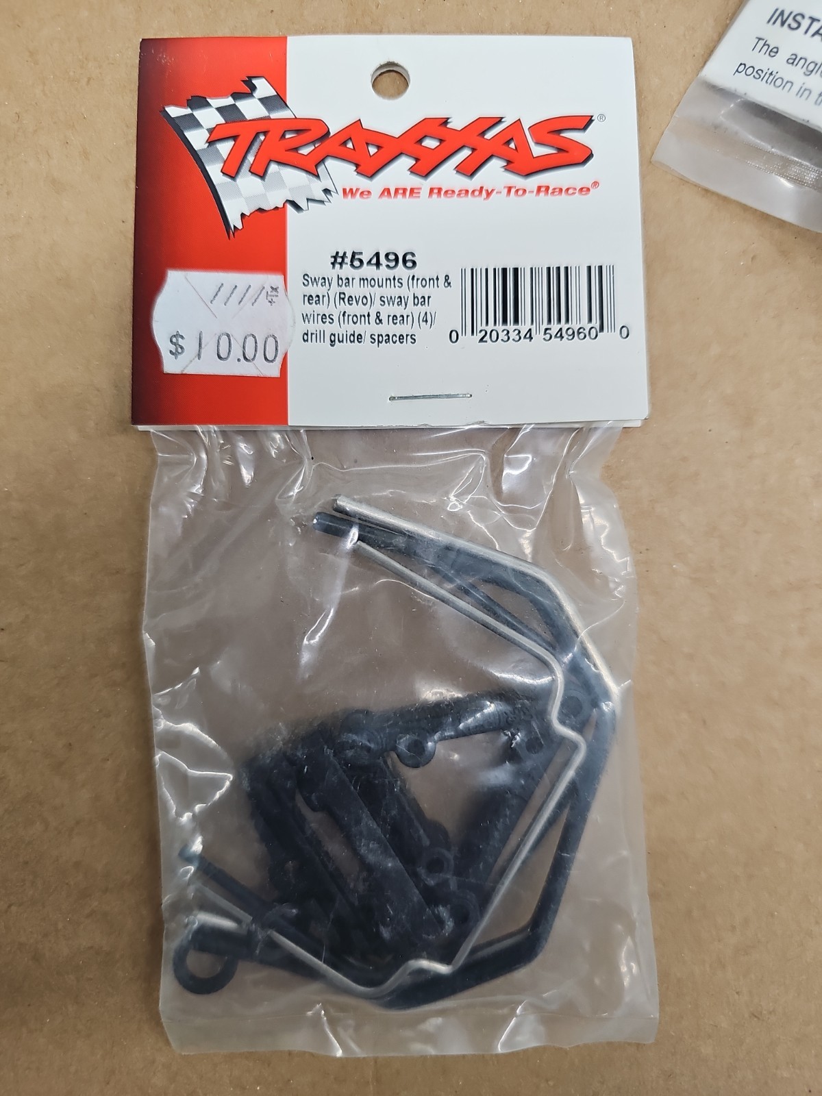 TRA5496 SWAY BAR MOUNTS (FRONT & REAR) (REVO)/ SWAY BAR WIRES (FRONT & REAR)