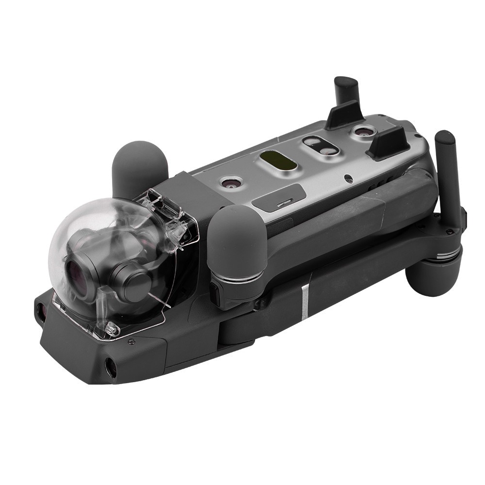 Transparent HD Gimbal Camera Lens Sun Hood Cap Cover For DJI MAVIC 2 PRO Drone A