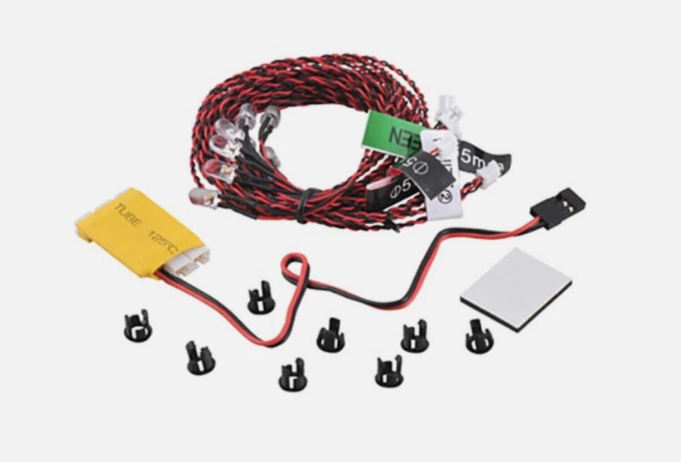 4-6V 8LED LED Flashing Light bulb System for RC Helicopter Plane GliderBoat