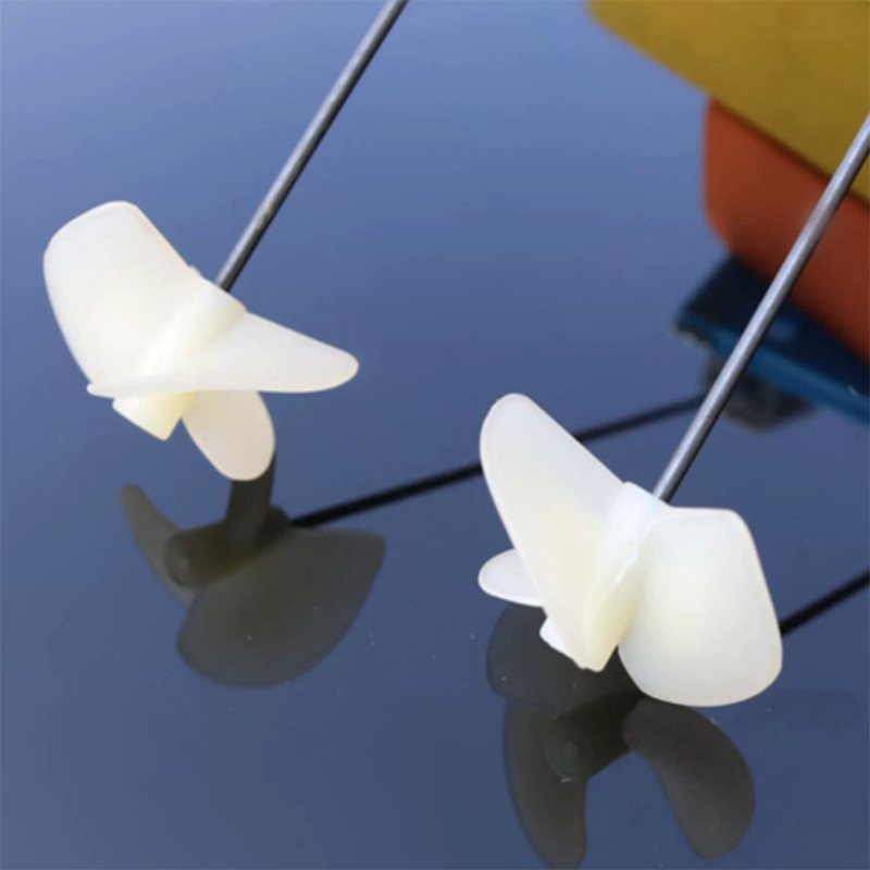 2MM*28/36/42mm Plastic Ship Prop for Science DIY Electric Model Vessel RC Parts