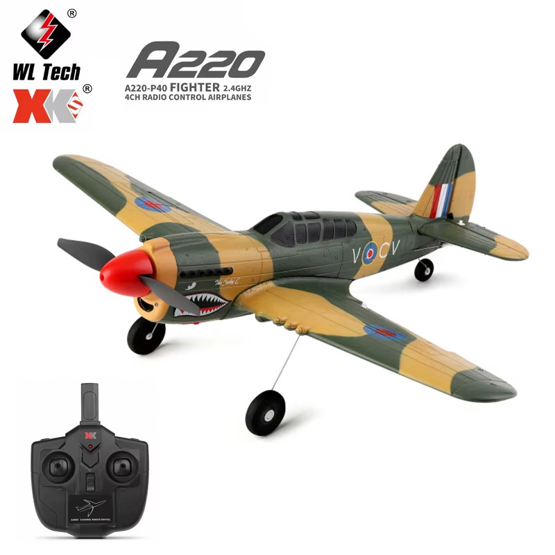 4CH Off-Road RC Plane, EPP Foam Fixed Wing Model, Brushless Motor