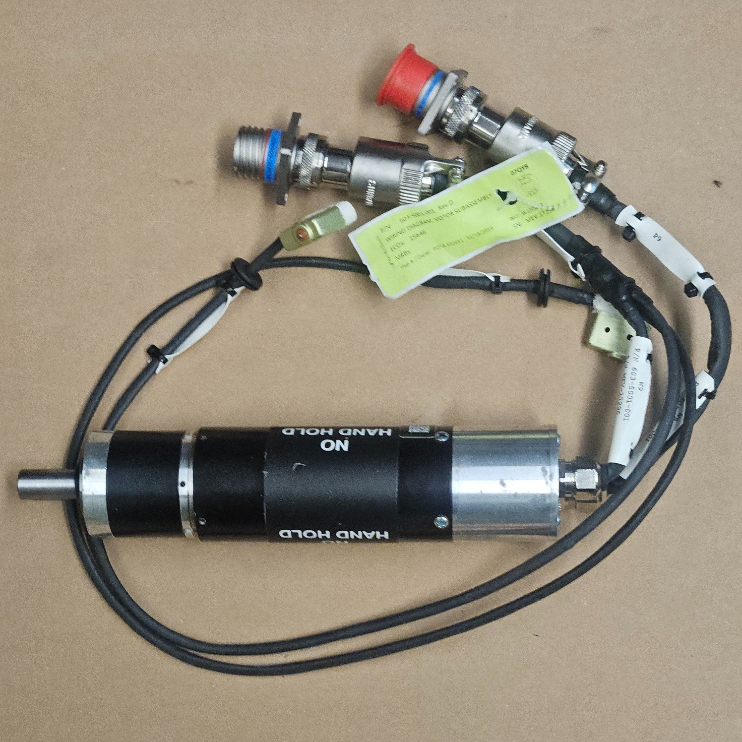 Maxon Motor Subassembly 603-5001-001 303727 Military Drone Part NEW