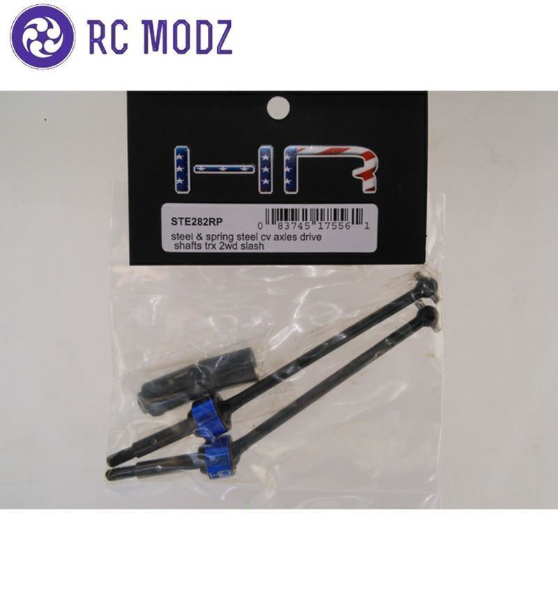 Hot Racing STE282RP Traxxas 2wd Slash Steel Cv Axles Drive Shafts