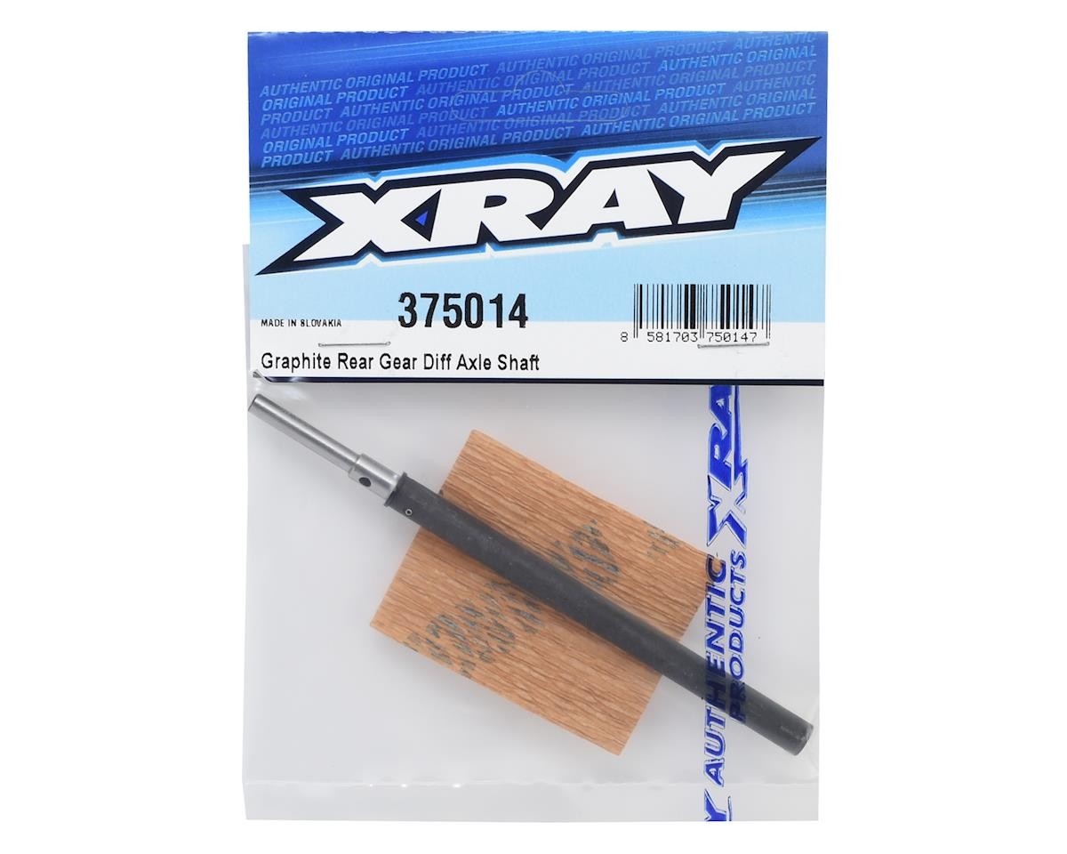 XRAY Graphite Rear Gear Differential Axle Shaft [XRA375014]