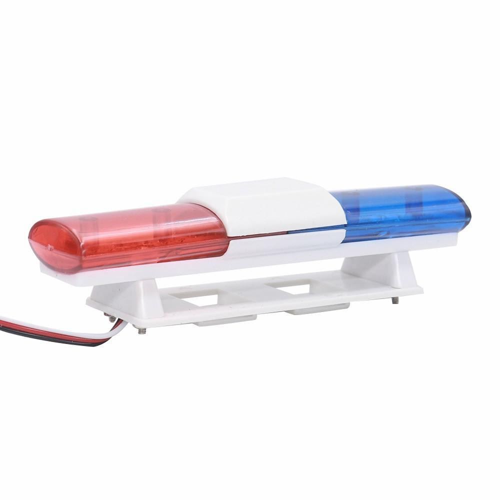 Led Police Flashing Light Blue / Red Color For TAMIYA 1/10 RC Touring Drift Car
