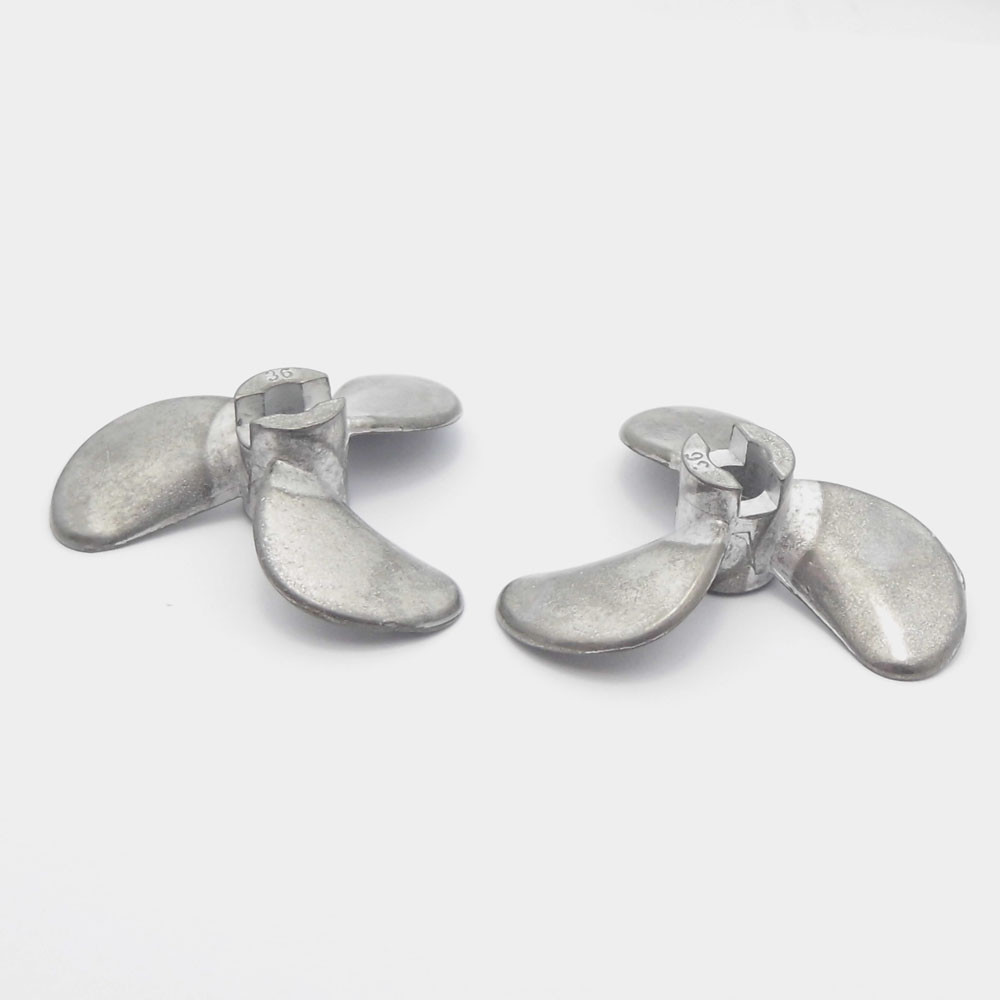 28mm 32mm 36mm 40mm 44mm 48mm 3-Blades Metal Propeller Prop fr 4mm Shaft RC Boat