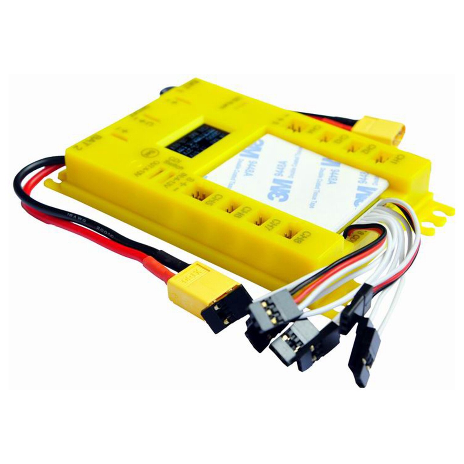 Mini Power DP UBEC PRO 4.8-9.7V Servo Section Board w/ Dual Input Wire MAX 30A
