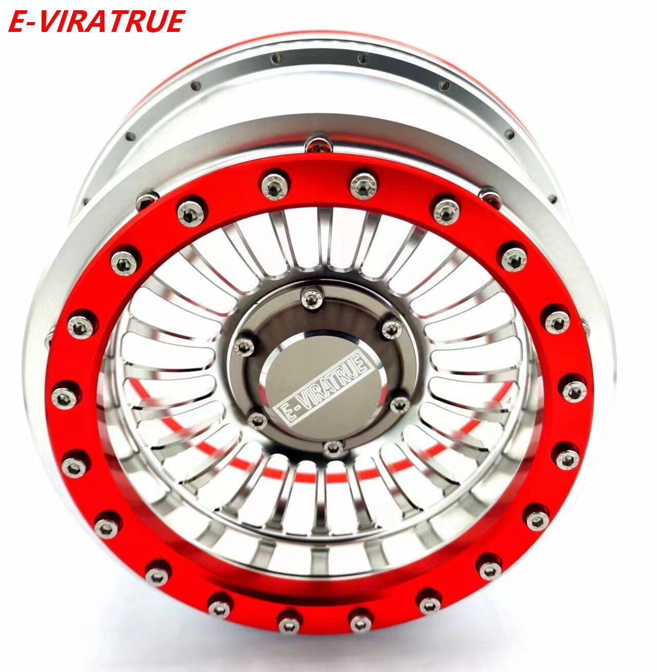 E-VIRATRUE Alu Wheel For TRAXXAS XRT/XMAXX/Losi DBXL/Kraton/Outcast 1/5 4pcs