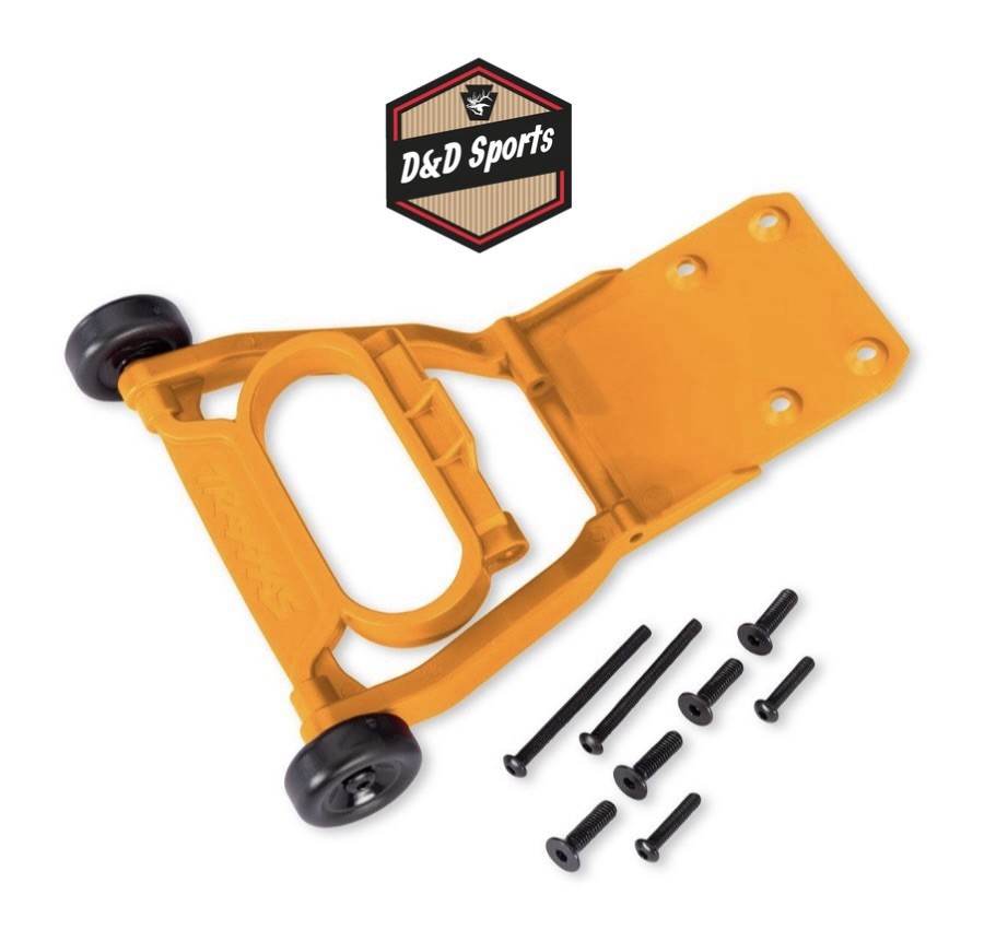 Traxxas 3763-ORNG – Orange Assembled Wheelie Bar & Screws