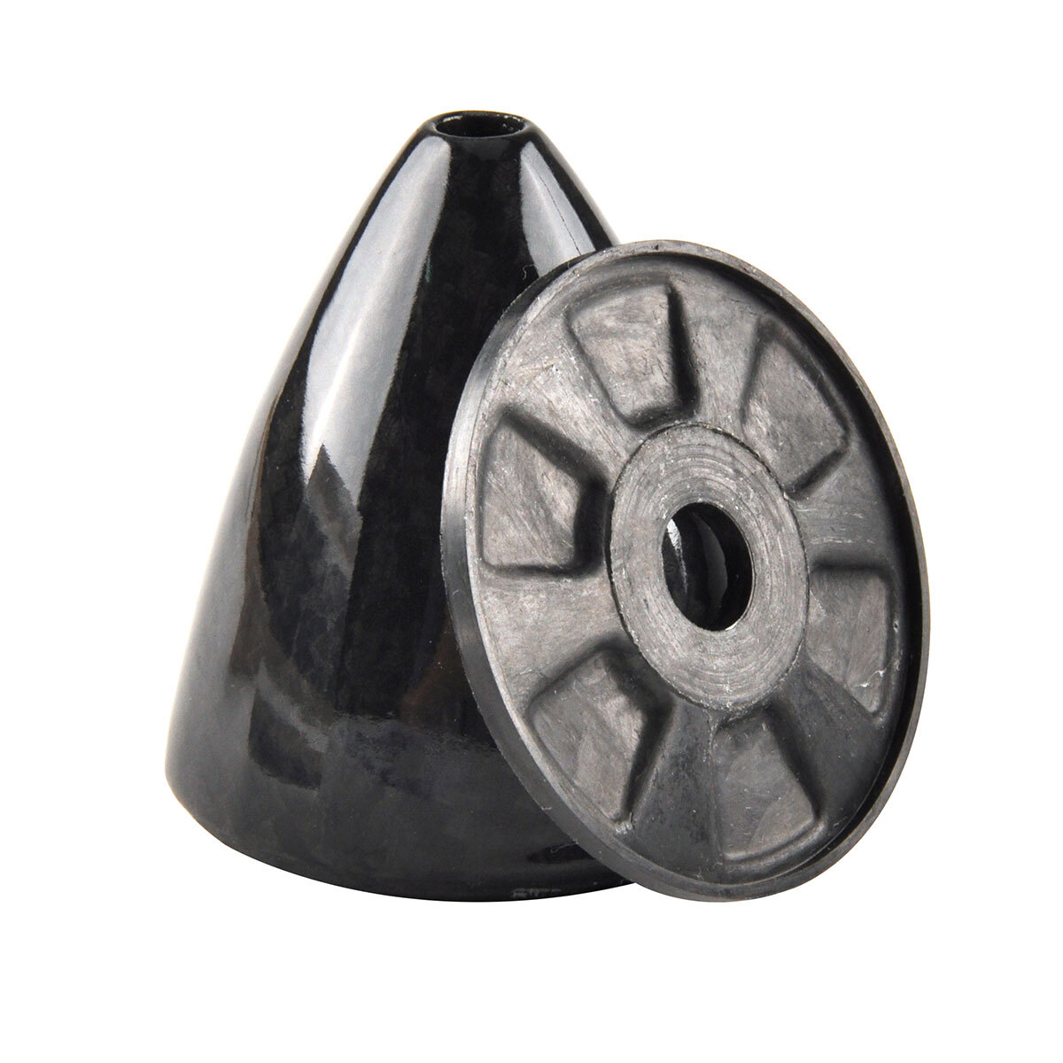 1piece 2″ Carbon Fiber Spinner For Gas Plane RC Airplane with no Cut