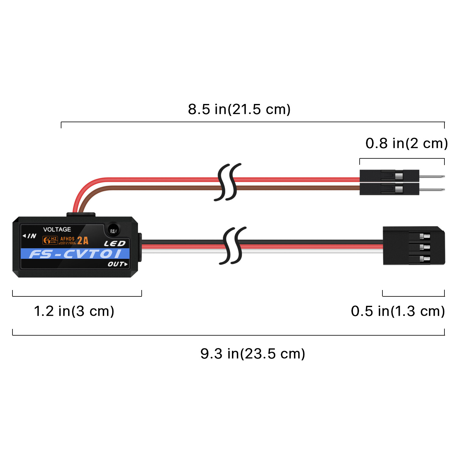 FlySky FS-CVT01 Voltage Collection Battery Sensor Module for Flysky Receiver Box