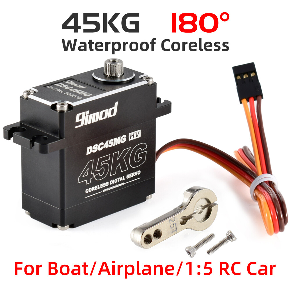 9imod Waterproof Brushless Coreless 45KG 35KG 25KG Metal Gear Digital Servo