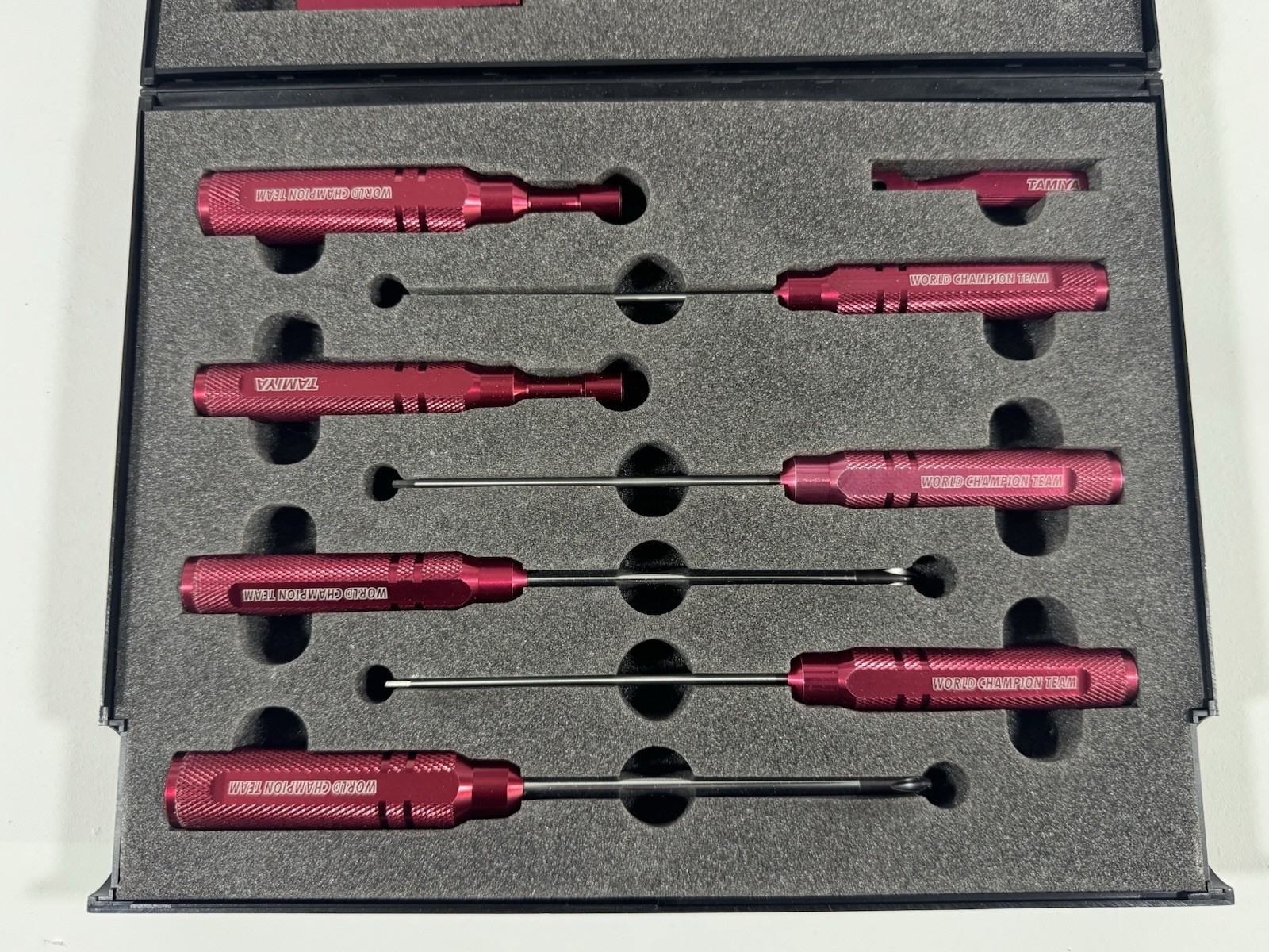 Tamiya TRF Tool Set Red 49292 Rare World Champion Team RC Tool Kit Japan
