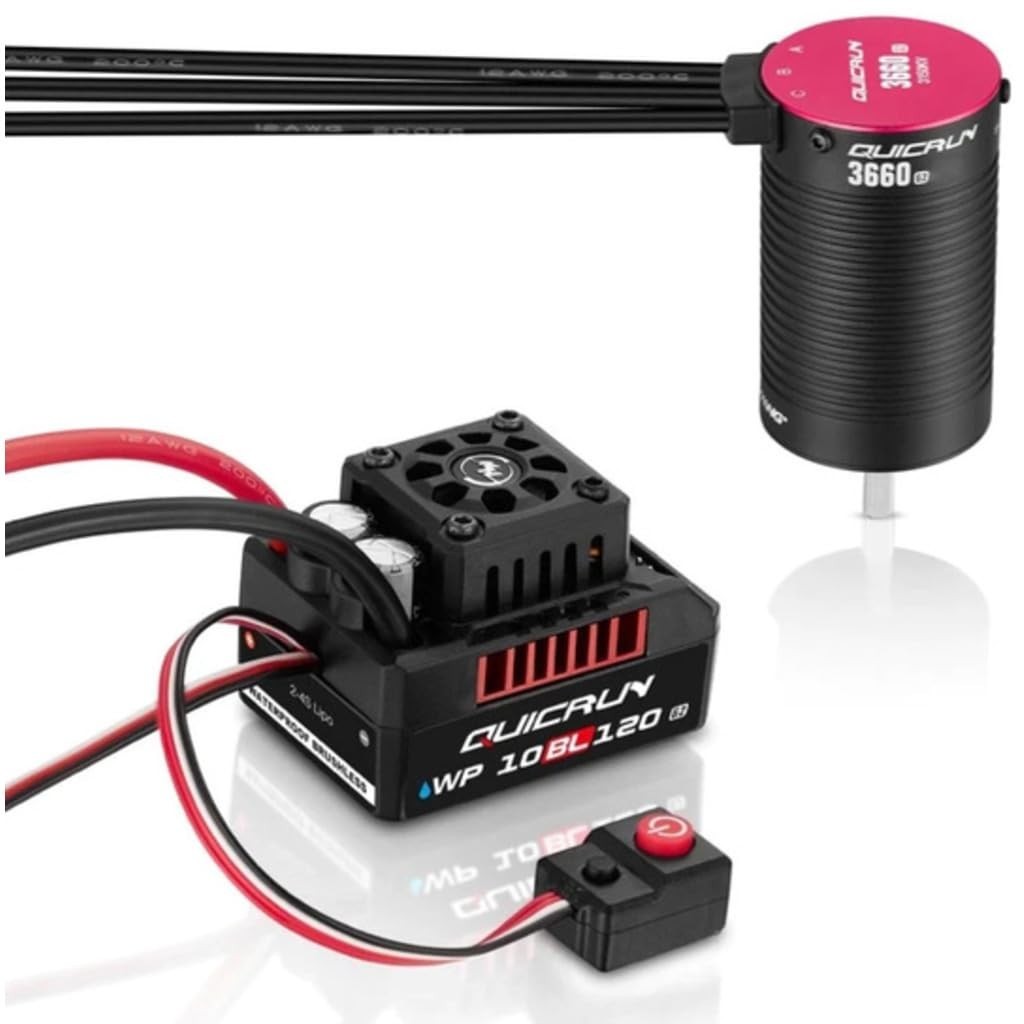 High Performance Brushless Combo QR10BL120 G2 & 3652SL G2