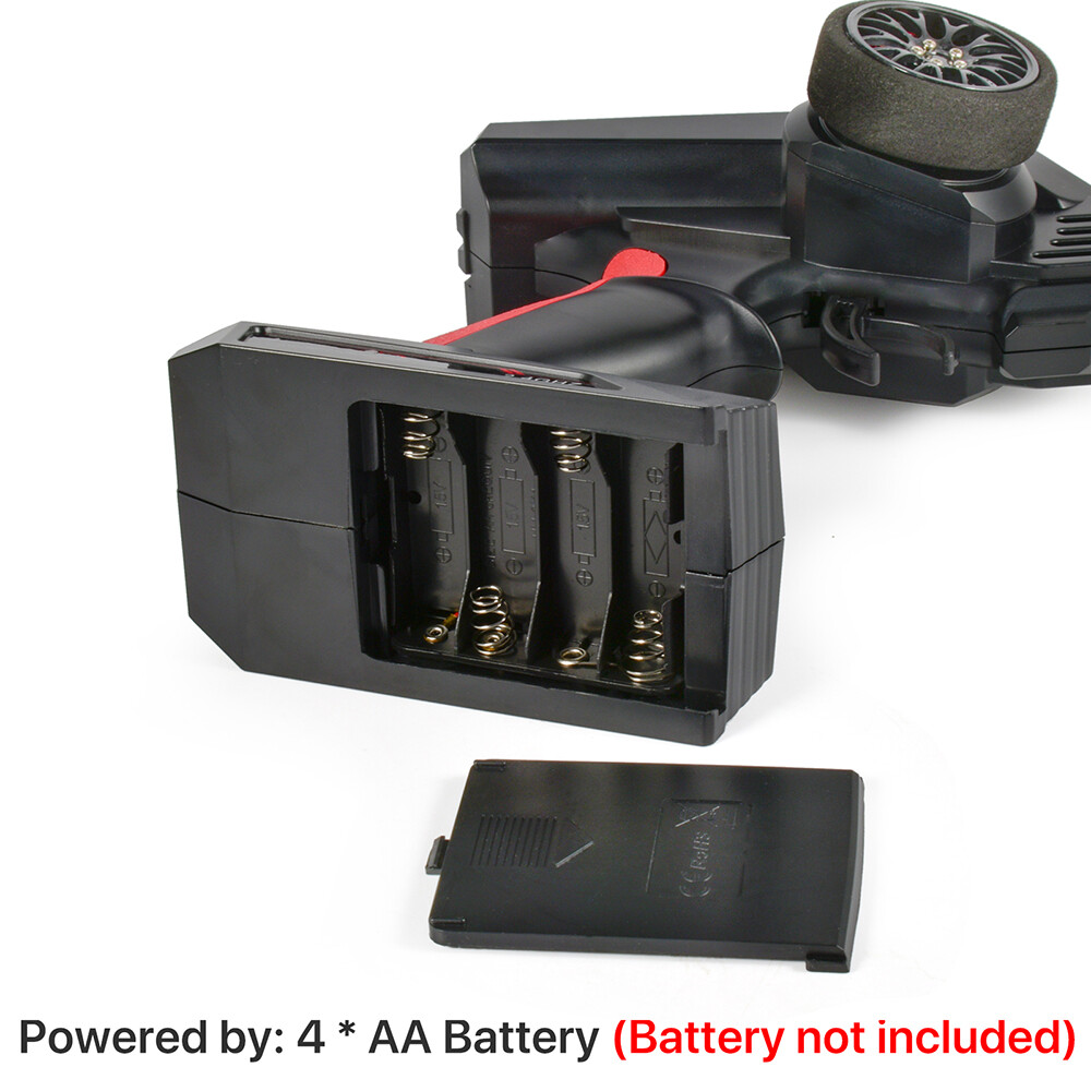 AUSTAR RC Transmitter and Receiver 2.4G 3CH 4CH 6CH for 1/10 1/8 Crawler TRX4