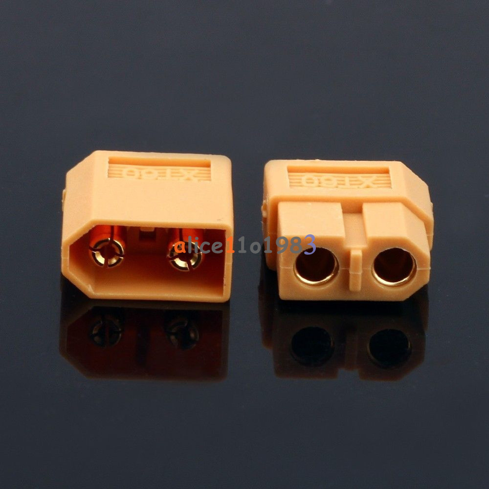 20PCS 10Pairs XT60 Male & Female Bullet Connectors Plugs For RC LiPo Battery