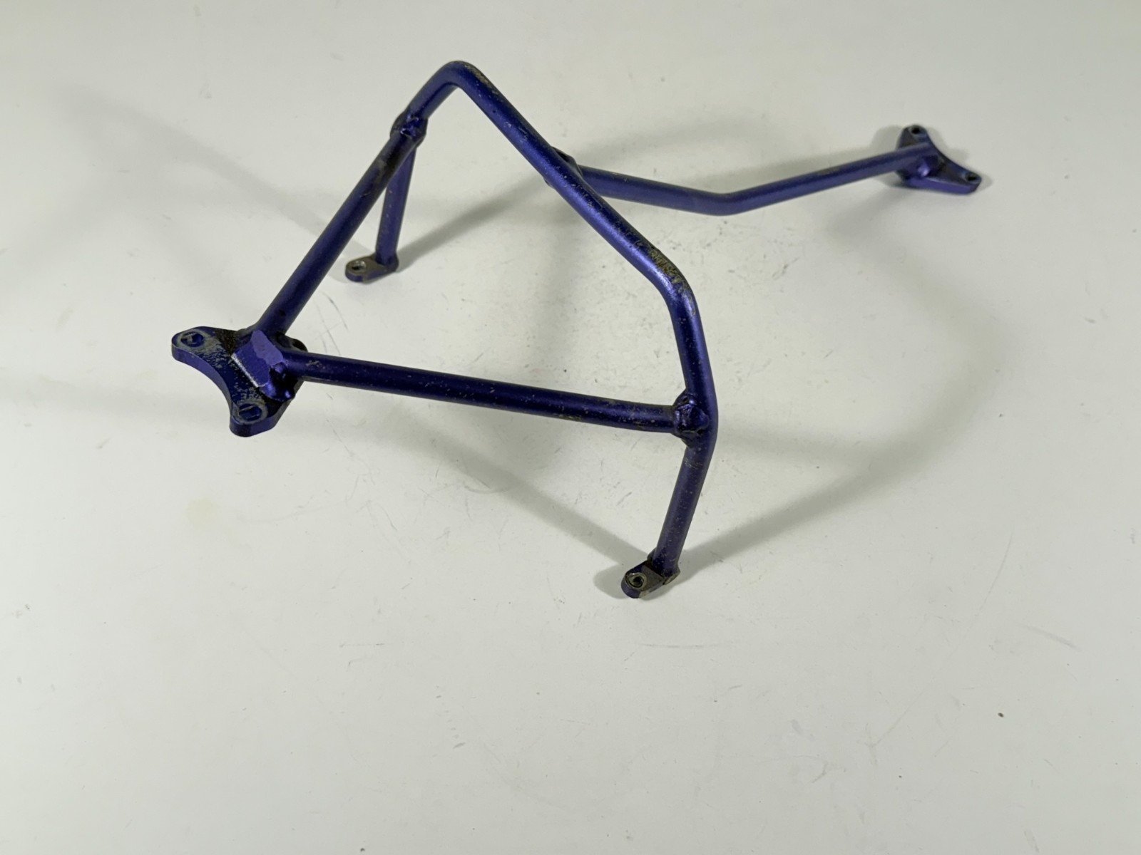 Used Bashed Integy Steel Roll Cage For Traxxas Slash HCG 4×4 Chassis Only