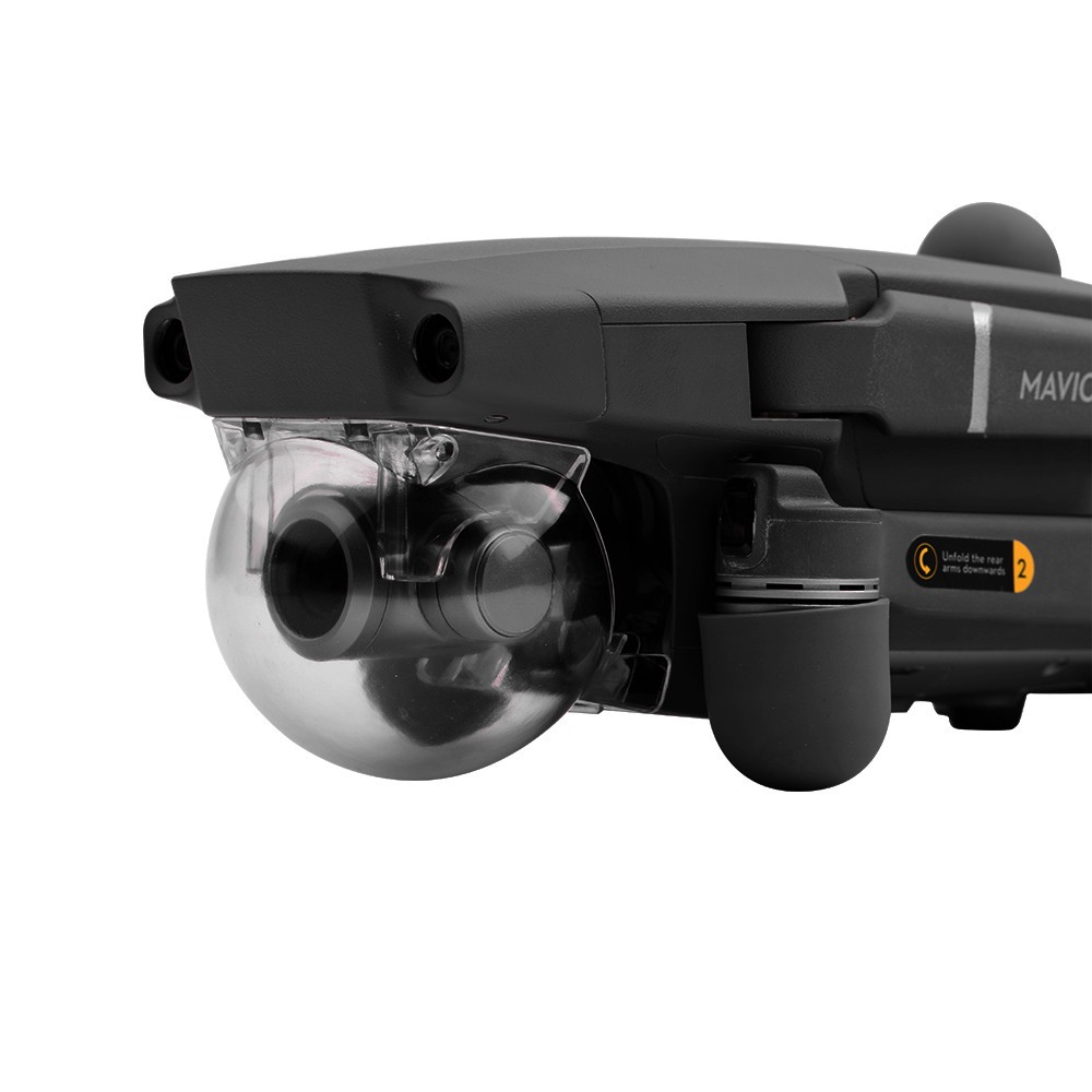 Transparent HD Gimbal Camera Lens Sun Hood Cap Cover For DJI MAVIC 2 PRO Drone A