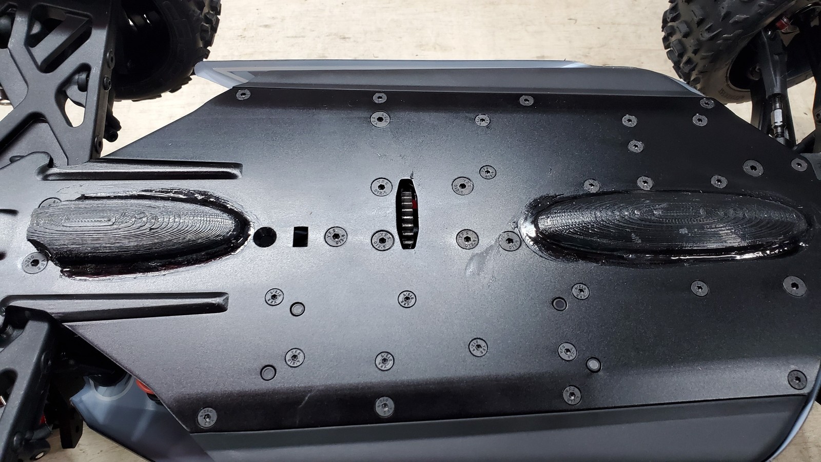 HD Middle Skid Plate for Arrma 6s Kraton – Typhon – Outcast – Fire