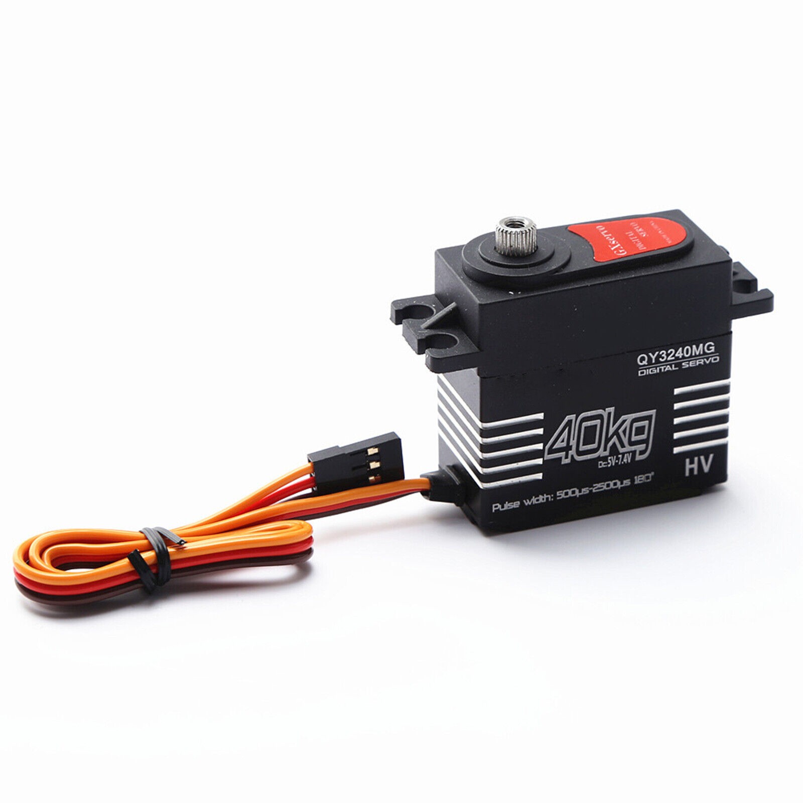 40KG Metal Gear 180° 1/8 1/10 Scale Steering Throttle RC Digital Servo